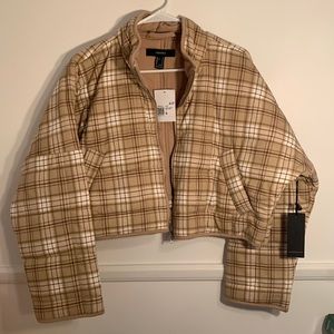 NEW Quilted Plaid Jacket